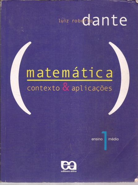 MATEMÁTICA - CONTEXTO E APLICAÇÕES VOL. 1