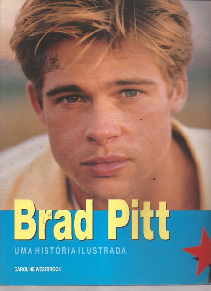 REVISTA LIVRO BRAD PITT UMA HISTÓRIA ILUSTRADA