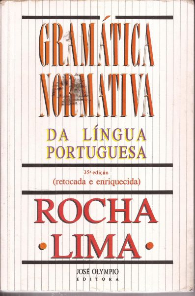 LIVRO GRAMÁTICA NORMATIVA DA LÍNGUA PORTUGUESA