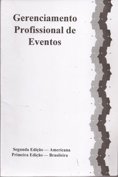 LIVRO GERENCIAMENTO PROFISSIONAL DE EVENTOS