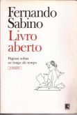 LIVRO ABERTO-FERNANDO SABINO 2ª EDIÇÃO 2001